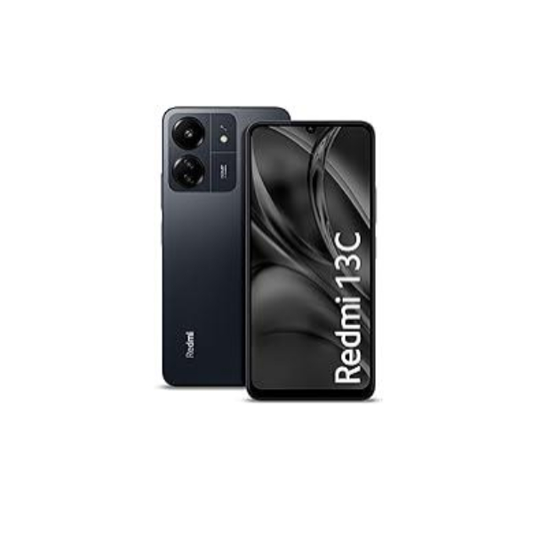 Redmi 13C (Stardust Black, 6GB RAM, 128GB Storage) | Powered by 4G MediaTek Helio G85 | 90Hz Display | 50MP AI Triple Camera
