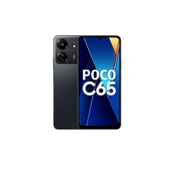 POCO C65 Matte Black 4GB RAM 128GB ROM