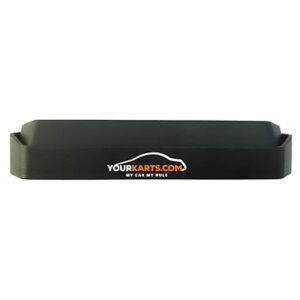YOURKARTS Car Phone Number Dashboard Display Plate | Push Down to Hide Number