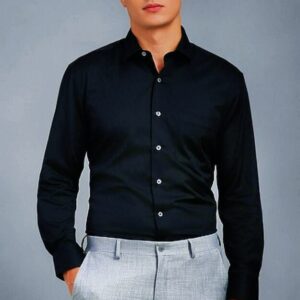 New black shirt designing